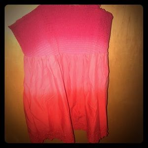 Convertible tank top/strapless top, Lane Bryant